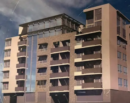 A picture of the Arrive West L A Apartment Complex