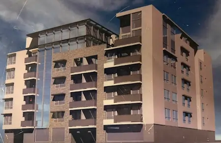 A picture of the Arrive West LA aprtment complex