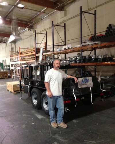 A picture of Desmond Greene. The owner of Desco Sheet Metal